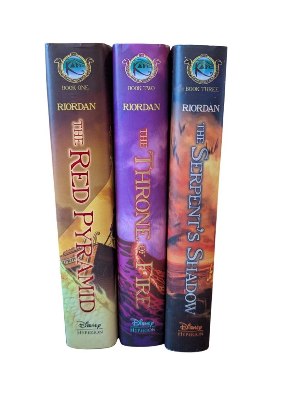 4 Hardback Books by Rick Riordan